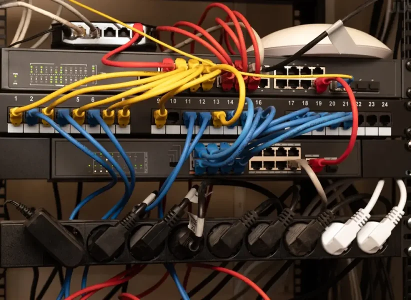 Installation et configuration de réseaux (Wi-Fi, câblage structuré, baies de brassage).